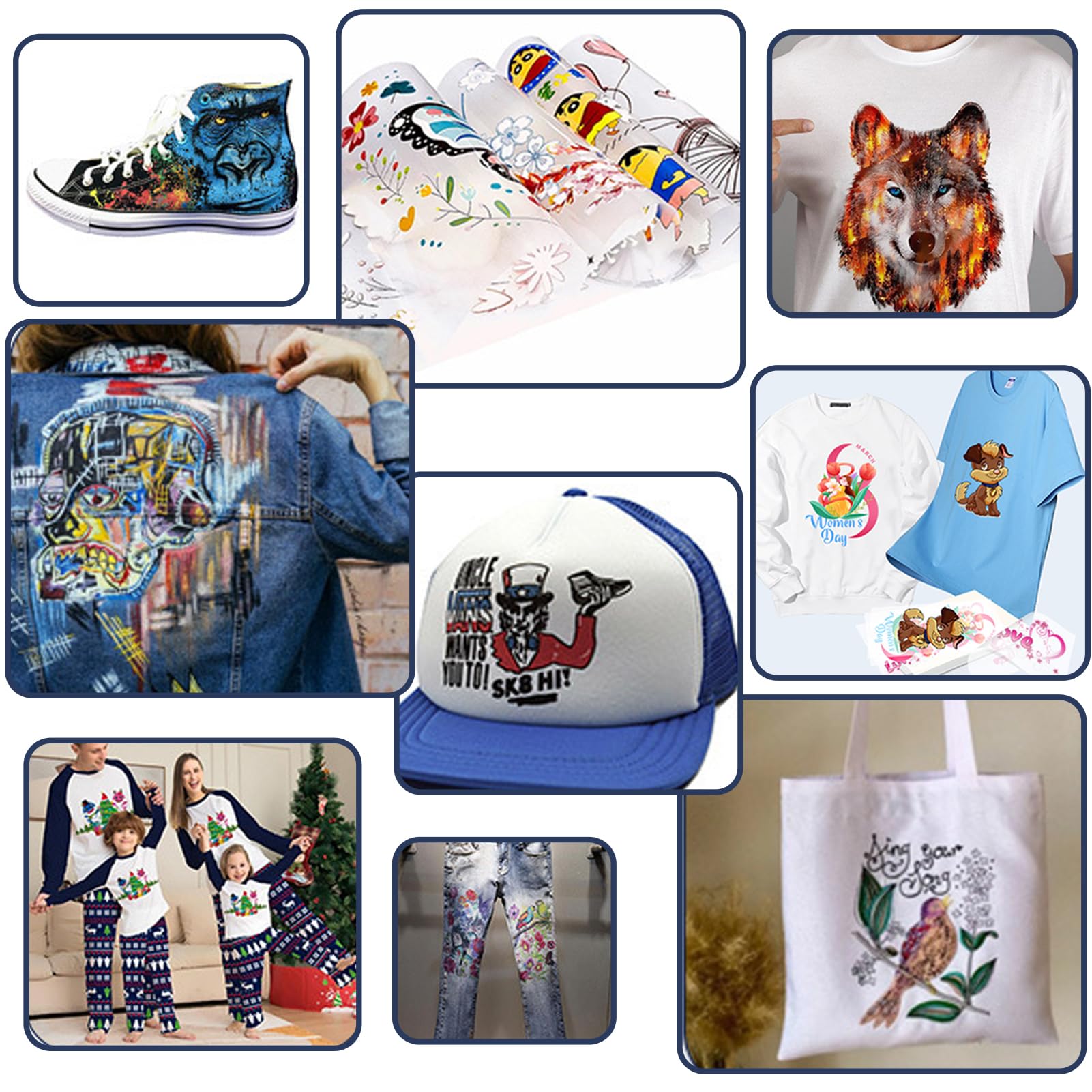 DTF Printer A3 1390 Automatic White Ink Stirring & Timing Circulation DTF Transfer Printing Machine for T-Shirts, Hoodies, Shoes, Hats, Bags - DIY Custom Apparel & Promotional Products (Includes Accessories) | Perfect for Small Businesses, Home Crafting & Personalized Gift Making