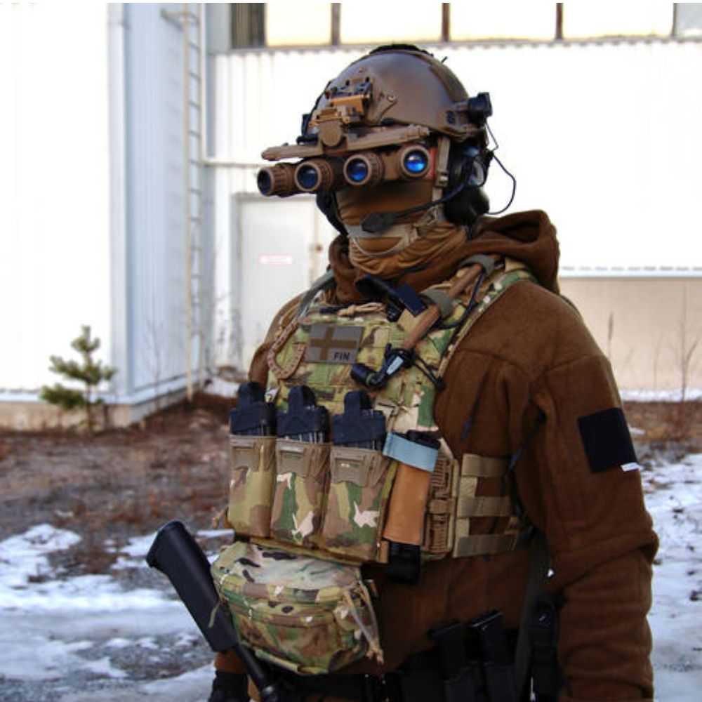 Agilite K19 Tactical Plate Carrier with Quick Release System, Fast Adjust Cummerbund & Admin Pocket - Ideal for Military, Law Enforcement & Airsoft Use