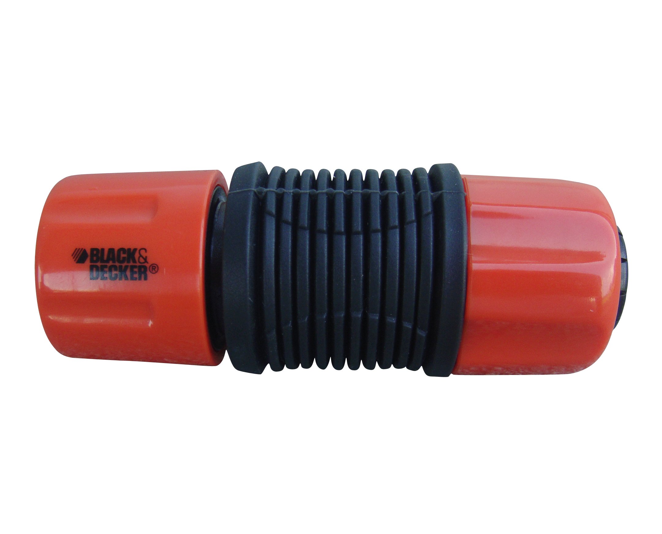 BLACK + DECKER 34640 13mm & 15mm Flexible Hose Connector - Universal Water Pipe Fitting for Garden, Kitchen & Bathroom Faucets