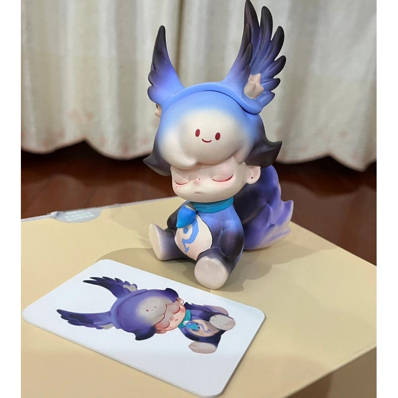 DIMOO Purple Limited Edition Collectible Figure - Cute Anime Character for Display, Gift & Home Decor