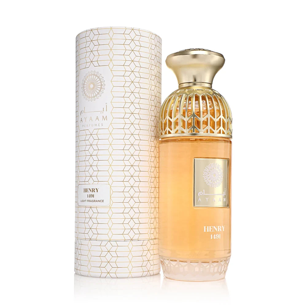 Henry 1491 Eau de Parfum 250ml - Premium Long-Lasting Fragrance for Men & Women | Perfect for Date Night, Office & Special Occasions
