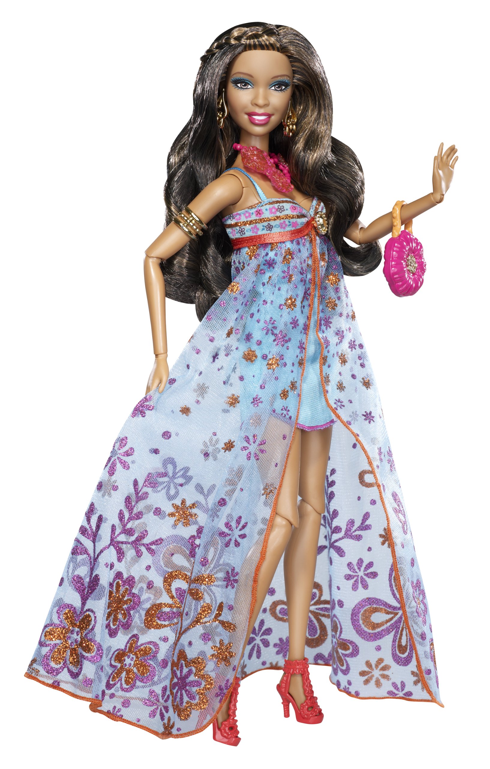 Barbie Fashionistas Gown Artsy Doll - Stylish Collectible Toy for Girls, Fashion Play & Display | Perfect for Birthday Gifts, Playtime & Doll Collections