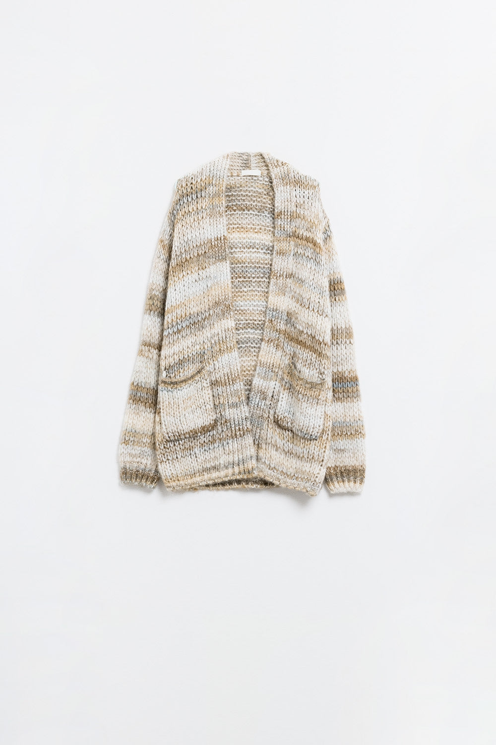 Long Oversized Striped Cardigan with Pockets - Soft Chunky Knit Open Front Duster Sweater for Women | Perfect for Fall, Winter & Layering Outfits