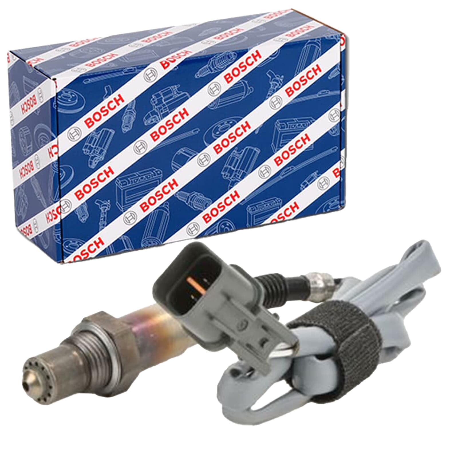 Bosch 0 258 986 652 Oxygen Sensor - Universal Lambda Sensor for Car & Truck - Compatible with Multiple Vehicle Models - Improve Fuel Efficiency & Reduce Emissions - Perfect for Engine Performance Upgrades & Emissions Testing