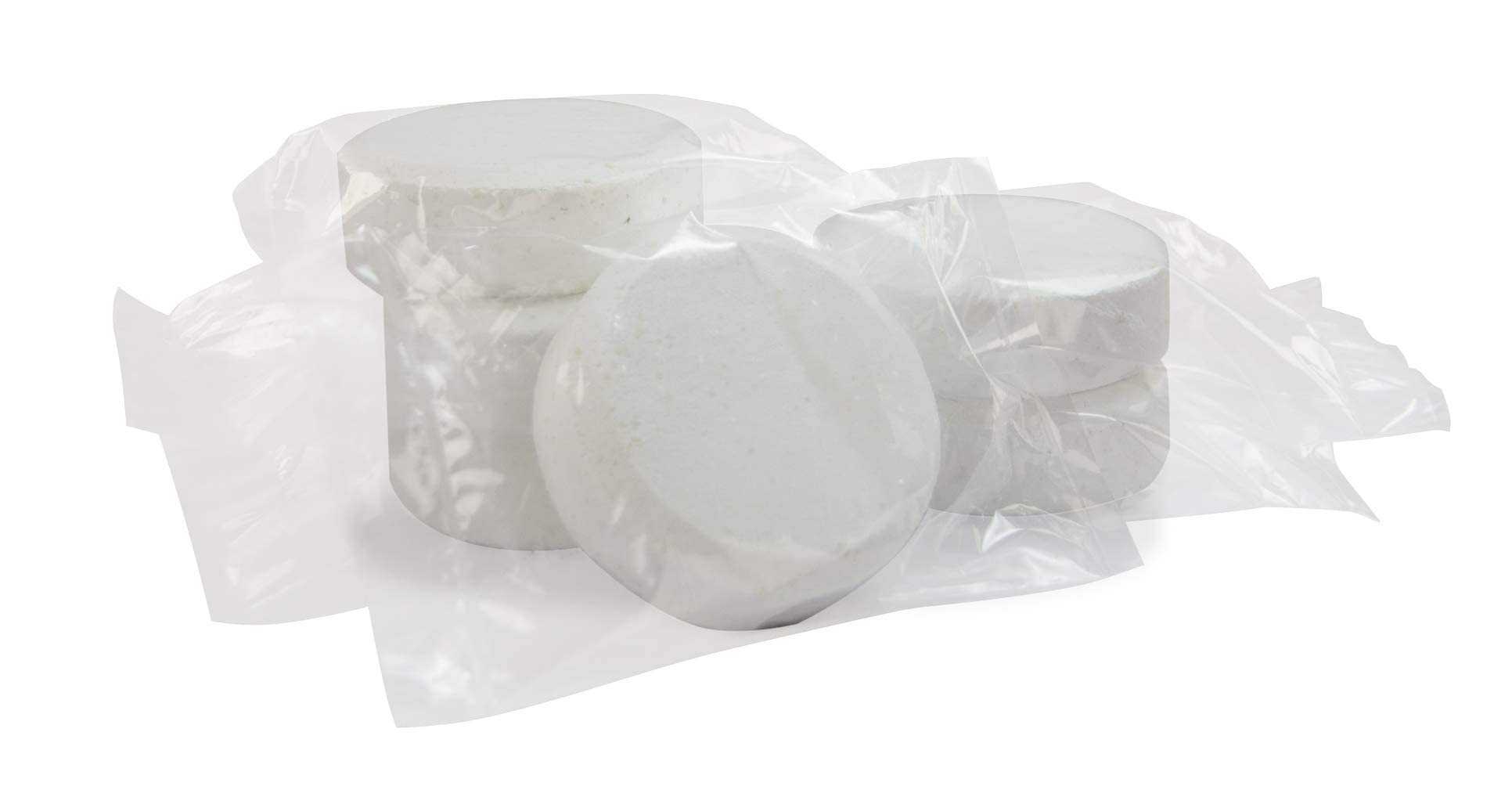 Rx Clear 3-Inch Water Soluble Chlorine Tablets | 22-Pound Bucket for Swimming Pools | Fast-Acting Bactericide & Algaecide | Prevents Algae Growth & Kills Bacteria | Perfect for Weekly Pool Maintenance & Shock Treatments