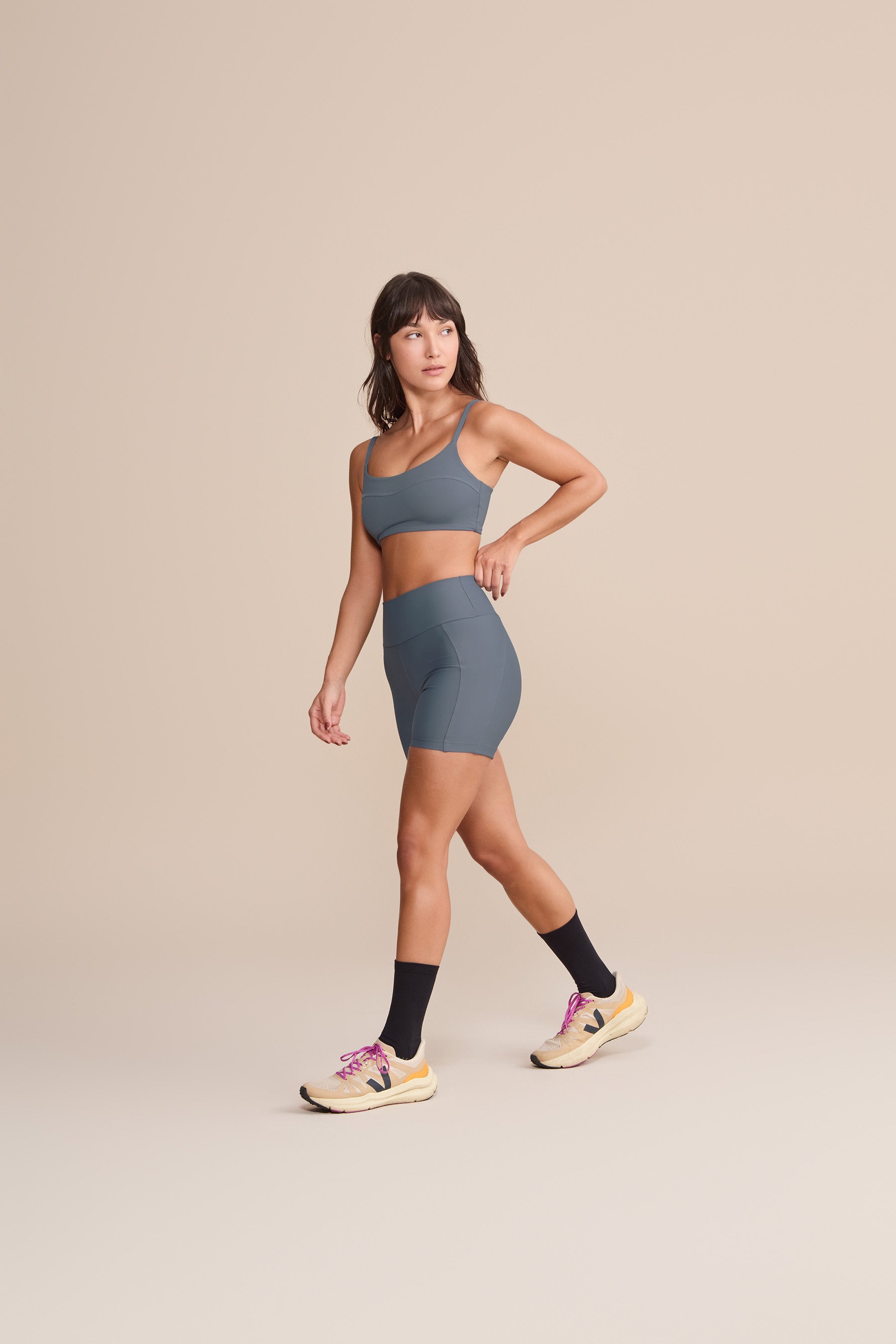 Neo Sense Pro® Curve Shorts - High Waist Yoga Shorts for Women, Comfortable Workout Shorts with Pockets - Perfect for Yoga, Running, Gym & Lounge Wear