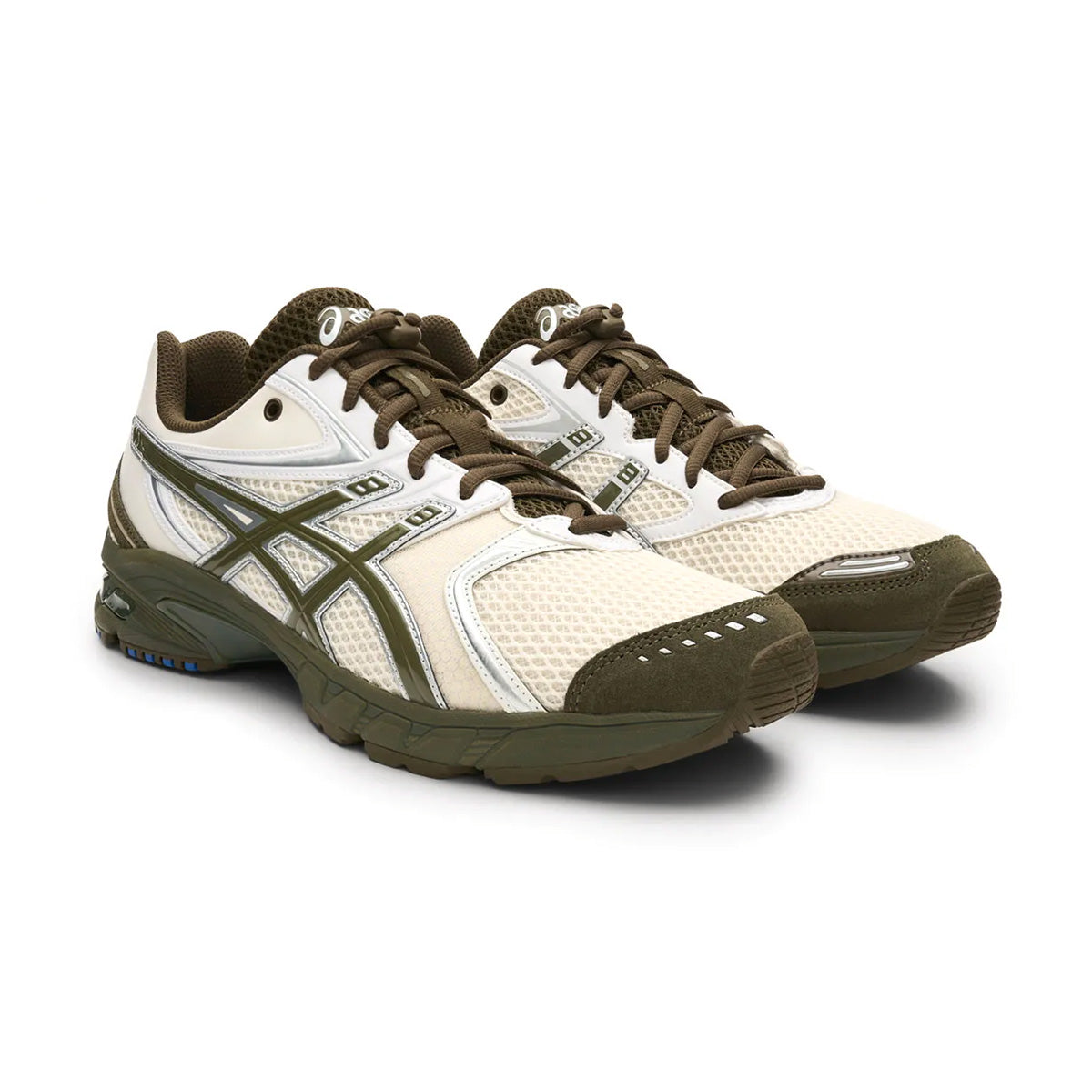 Temptation Vacation GEL DS Trainer 14 Sneakers - Cream Olive Canvas Athletic Shoes for Men & Women | Perfect for Running, Gym Workouts & Casual Streetwear Fashion
