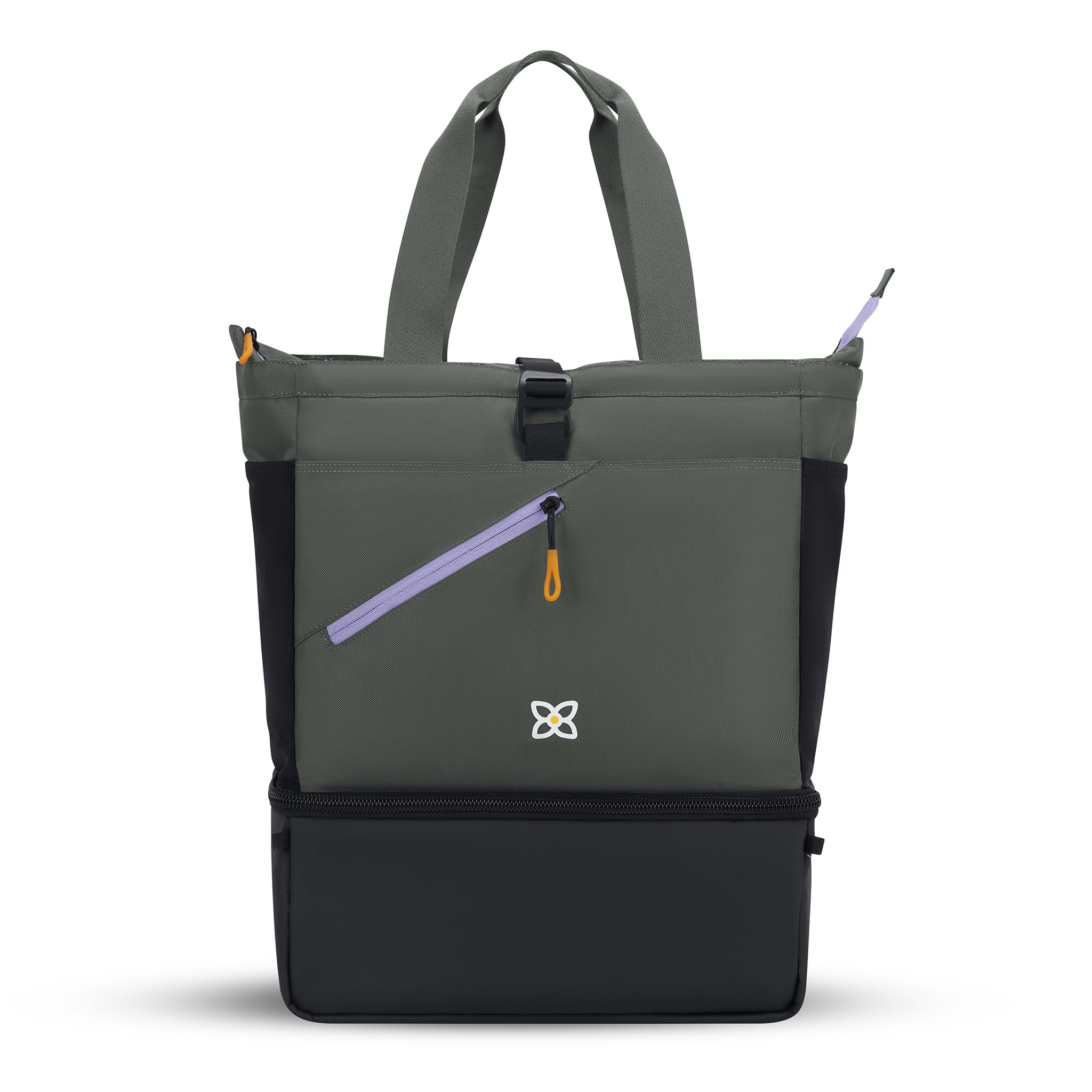 Sherpani Terra Women's Convertible Backpack Tote Bag with Insulated Cooler Compartment - Stylish & Functional Travel, Beach, Picnic & Work Accessory
