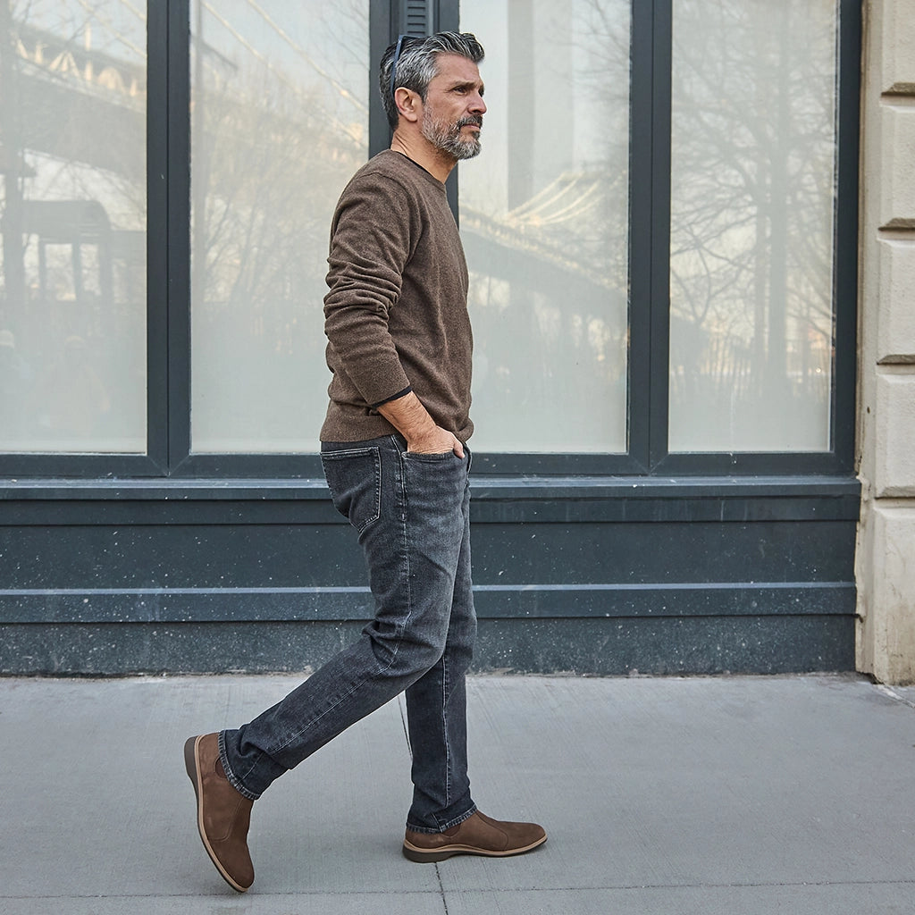 The Chelsea Copper Boots - Waterproof Leather Ankle Boots for Women, Fashionable & Comfortable for Fall, Winter, and Rainy Days