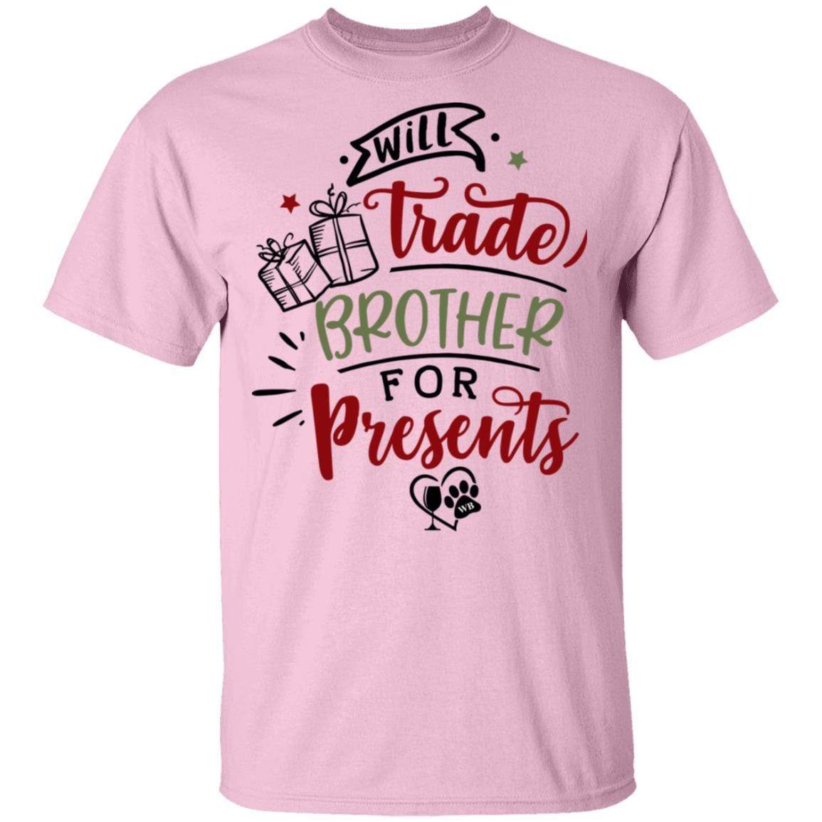 WineyBitches.Co Funny Sibling Gift T-Shirt - 5.3 oz Cotton Tee - Perfect for Christmas, Birthday & Family Reunion Gifts