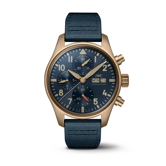 Men's Pilot Chronograph Watch 41mm - Stylish Aviation Timepiece for Pilots & Travel Enthusiasts - Perfect for Flying, Business & Outdoor Adventures