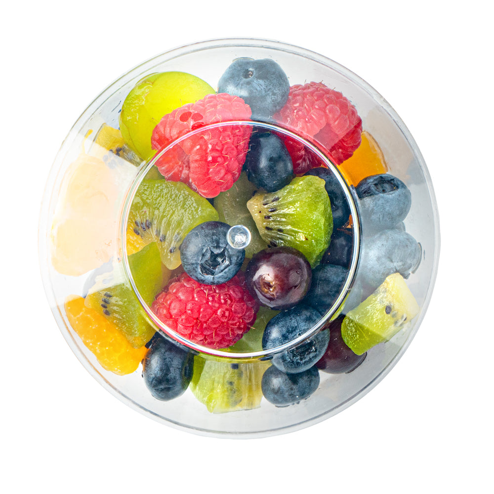 6 oz Clear Plastic Deli Containers with Lids - 10 Pack (4