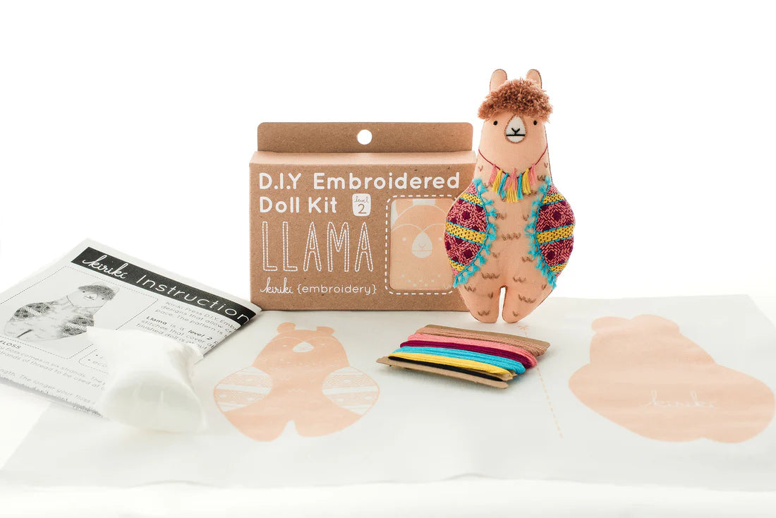 DIY Animal Embroidered Doll Kits for Beginners - Cute Handmade Stuffed Animals Craft Set for Kids & Adults - Perfect for Birthday Gifts, Home Decor, and Creative Sewing Projects