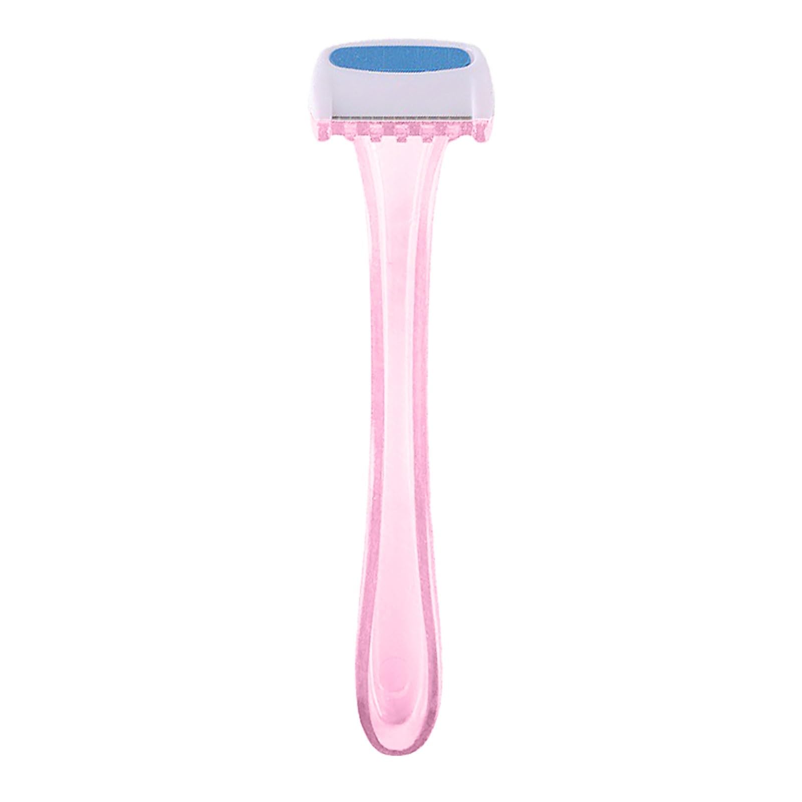 Professional Stainless Steel Manual Hair Trimmer for Women - Leg, Arm, Eyebrow & Facial Hair Removal - Portable Epilator & Shaver for Smooth Skin at Home or Travel (#05)