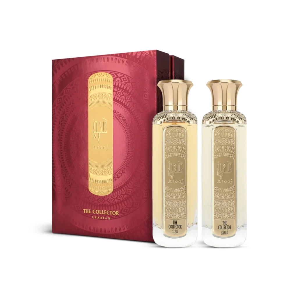 Authentic Arabian Perfume Oil Set - 2 x 200ml Bottles | Long-Lasting Fragrance for Women & Men | Perfect for Gifts, Special Occasions & Daily Wear