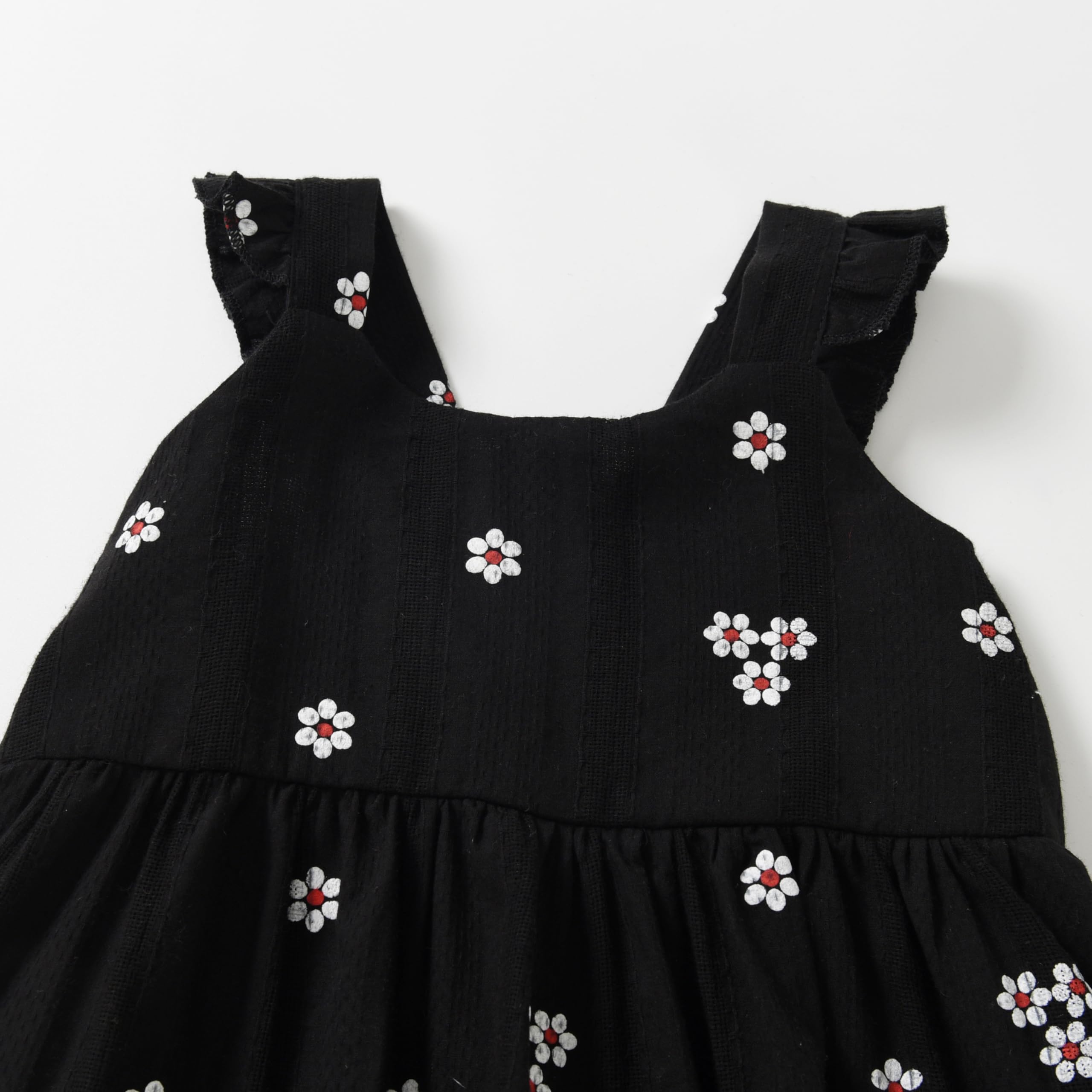 2024 Summer Baby Girls Ruffle Sleeveless Princess Dress - Toddler Beach Sundress for Outdoor Play, Birthday Parties & Photo Shoots