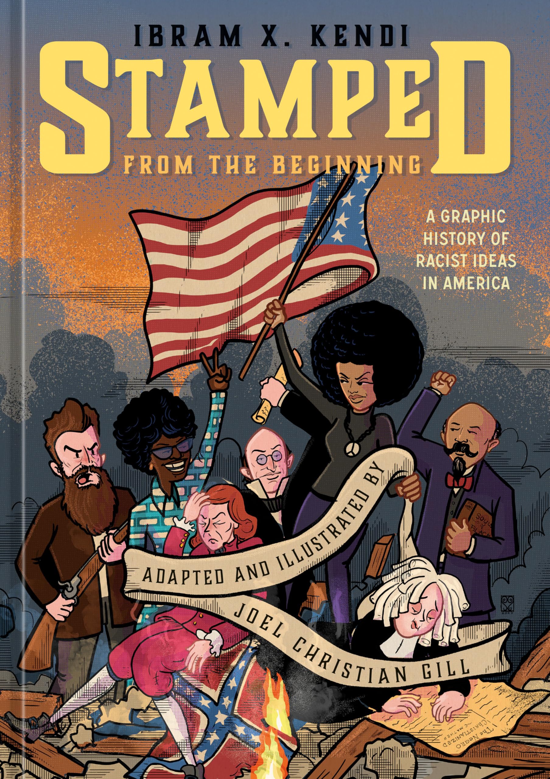 Stamped from the Beginning: The Definitive Graphic Novel History of Racist Ideas in America - Perfect for History Buffs & Social Justice Advocates