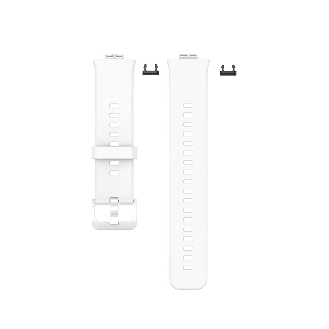 Premium Adjustable Silicone Sports Watch Band Replacement - Compatible with Huawei Watch Fit Smartwatch | Perfect for Running, Gym Workouts & Daily Wear