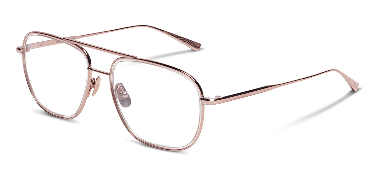 Colorado 55 RX Sunglasses - Rose Gold & Antique Rose Frame for Women - UV Protection Polarized Lenses - Perfect for Driving, Beach, and Outdoor Activities