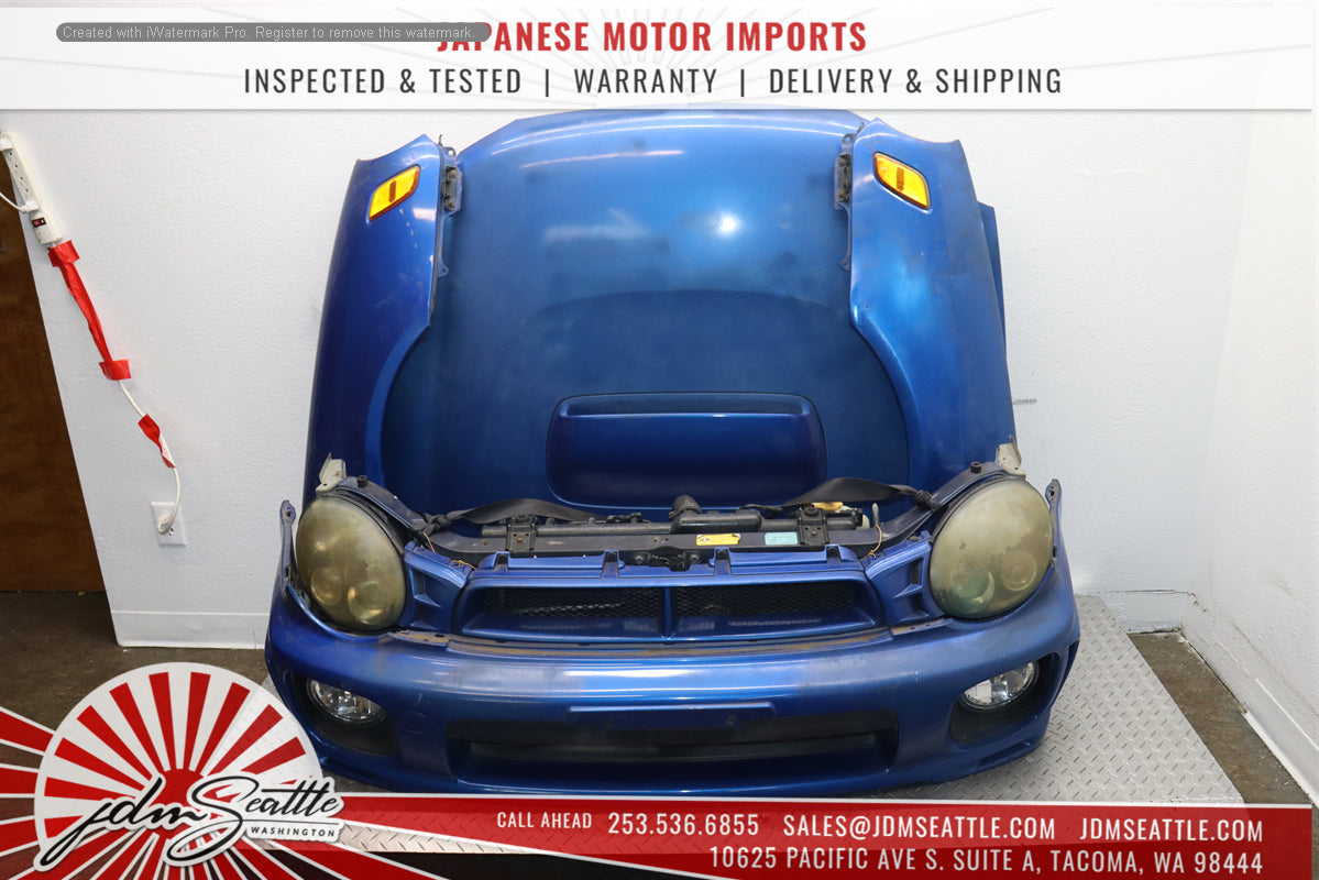 2001-2003 Subaru WRX Impreza Bugeye Front End Nose Cut Conversion Kit - JDM Style Body Conversion for WRX/STI - Perfect for Car Restoration & Custom Builds