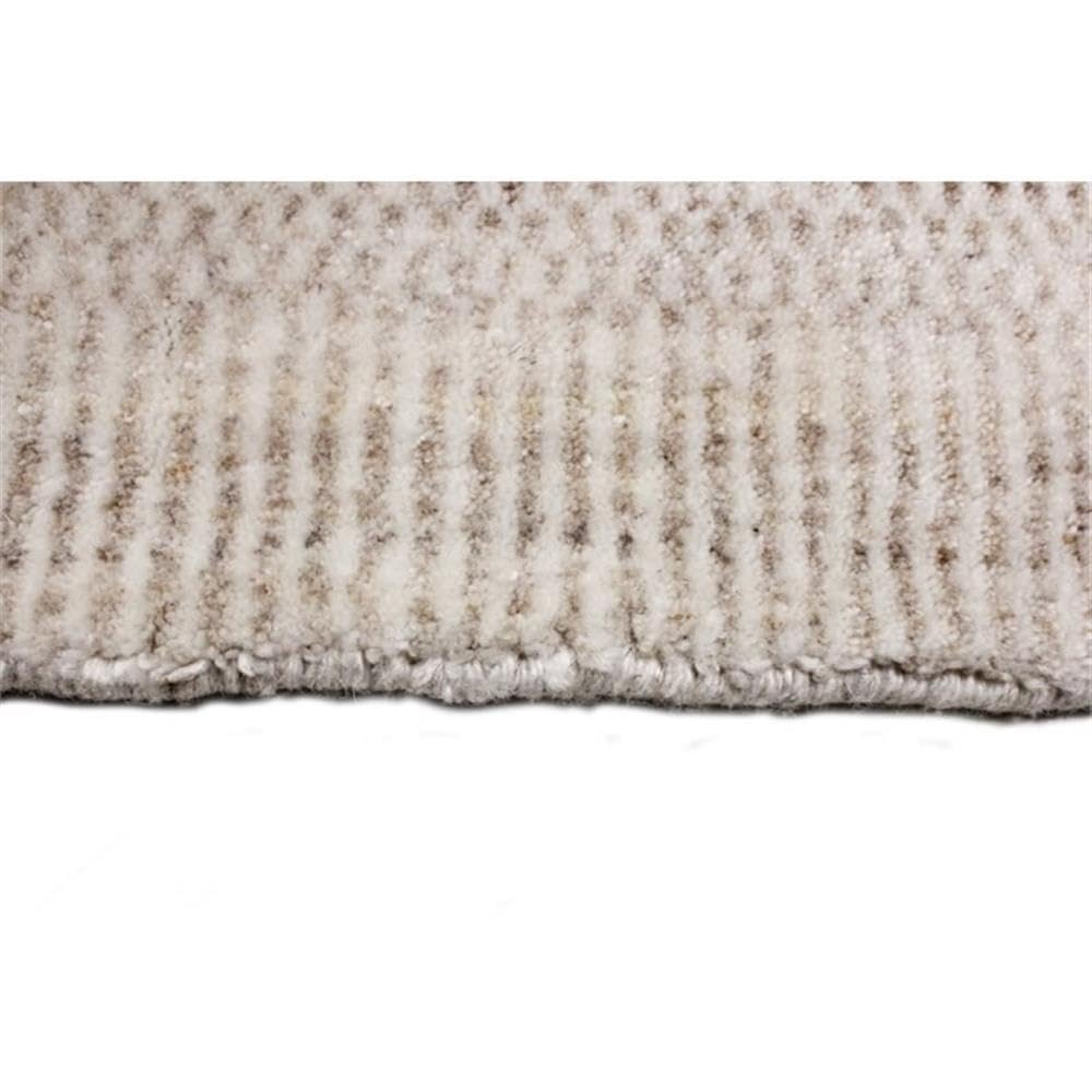 Bashian Cream Area Rug 2.6x8 Feet - Soft Modern Living Room Rug for Bedroom, Dining Room & Home Decor