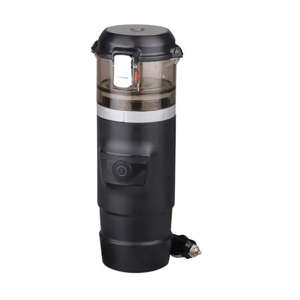 12V Car Espresso Moka Coffee Maker Set - Portable Travel Coffee Machine with 2 Cups for Road Trips & Camping | Perfect for Commuters, Truck Drivers & Outdoor Adventures