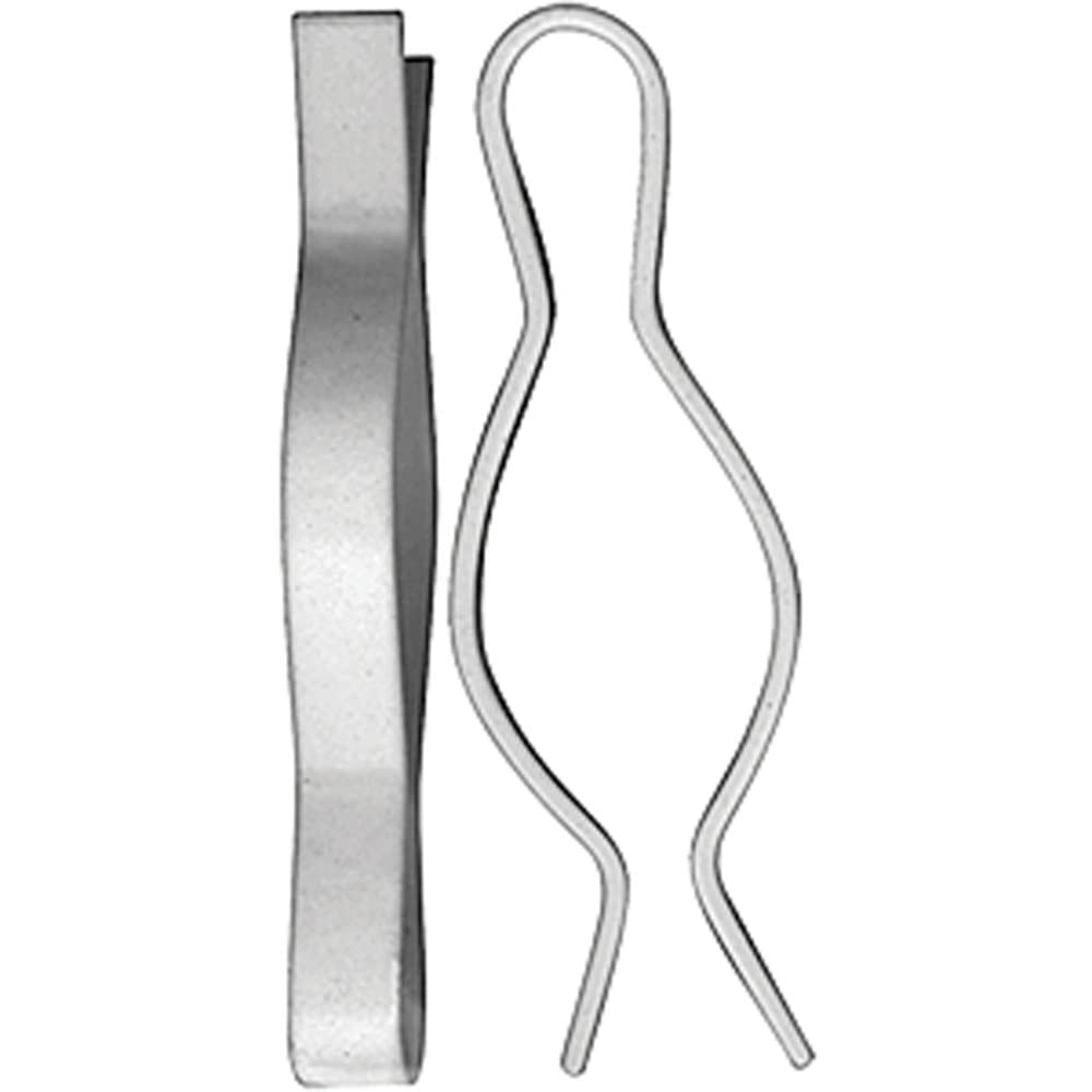 Taylor Made Products 57997 Flag Klips 2 Pack - Heavy Duty Flag Clips for Outdoor Decor, Boat, Fence & Garden Flags - Durable Rust-Proof Flag Holders for All Seasons