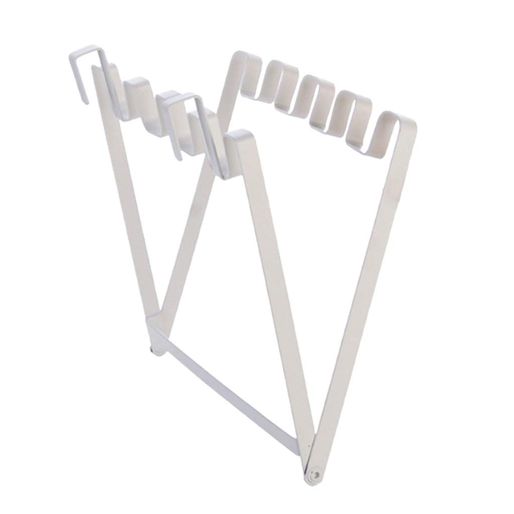 BB67 Garbage Bag Holder - Durable Plastic Bag Bracket Hook for Kitchen, Bathroom & Home Organization - Space-Saving Trash Bag Rack with Strong Hanger for Easy Storage & Waste Disposal - Perfect for Under Sink, Pantry, or Garage Use
