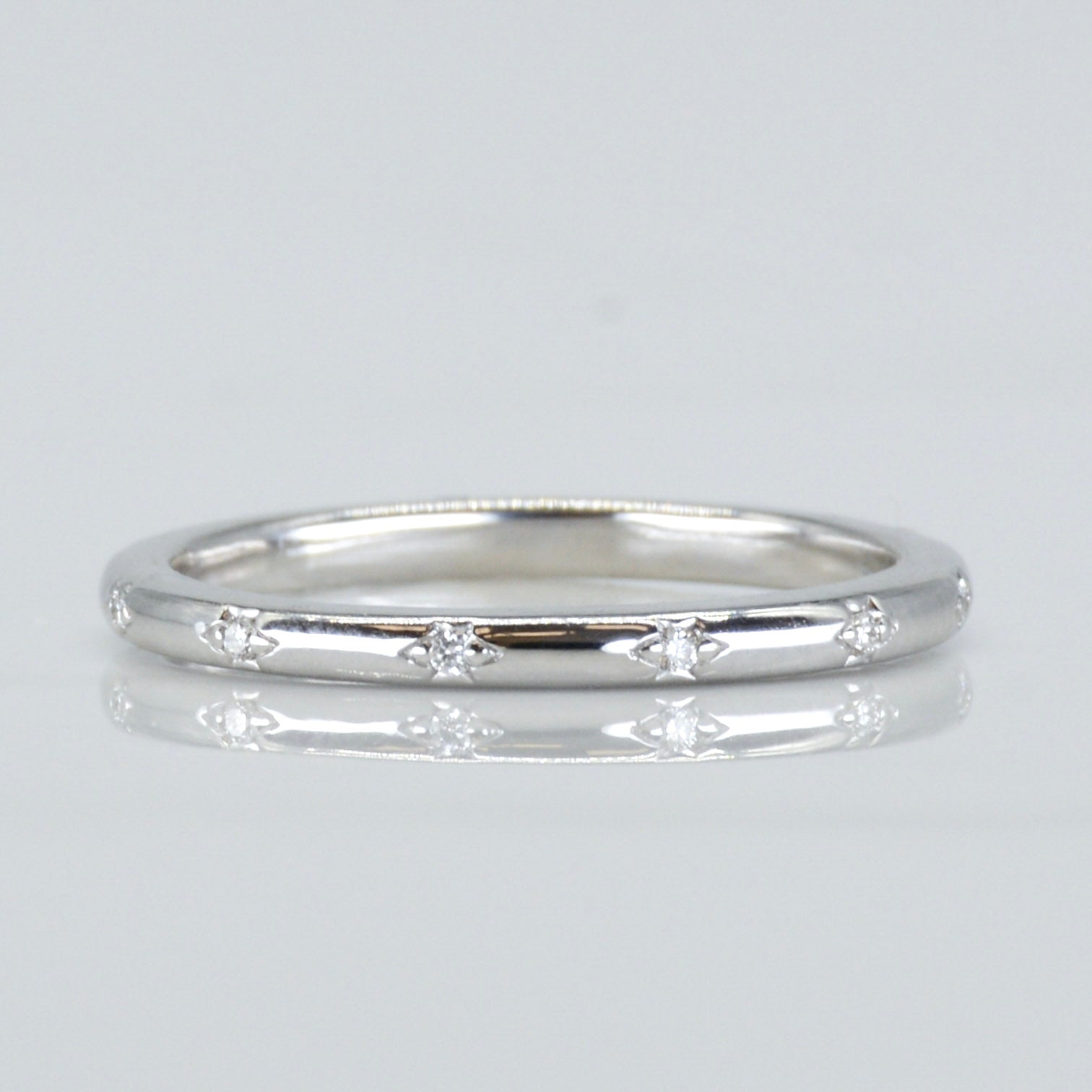 100 Ways Simple Diamond Eternity Band Ring - 14K Gold/Platinum Wedding Band for Women - Perfect for Anniversary, Engagement & Everyday Elegance