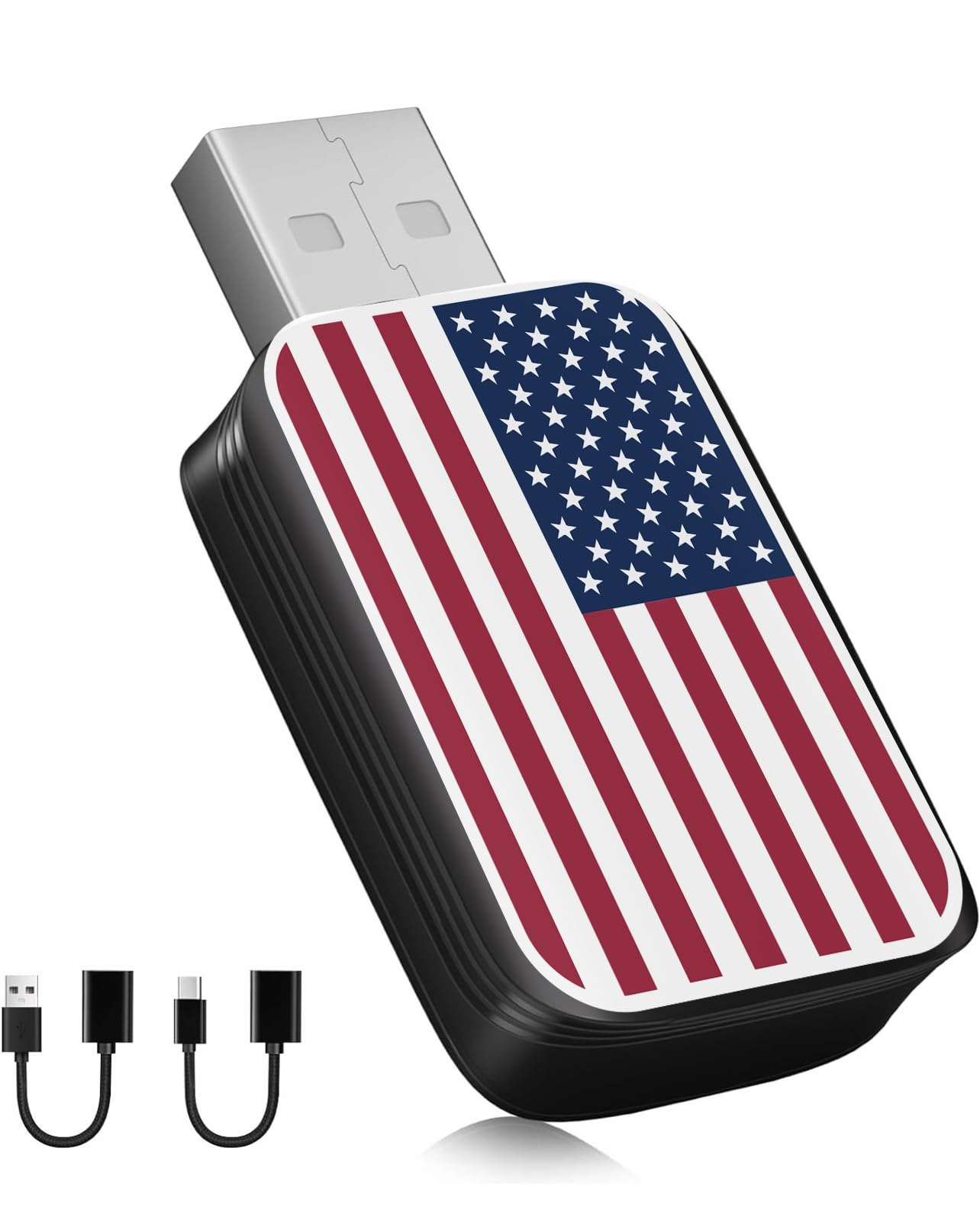 Wireless CarPlay Adapter for iPhone & Android - Fast & Stable Bluetooth Connection, Plug & Play CarPlay Dongle, Seamless Smartphone-to-Car Integration - Perfect for Commuting, Road Trips & Hands-Free Driving