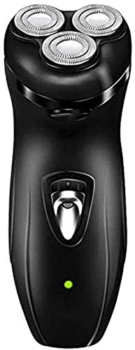 Rotary Electric Trimmer for Men - Waterproof Rechargeable Shaver with Non-Slip Handle & Smart Pop-Up Design - Black | Perfect for Travel, Gym & Daily Grooming Routine