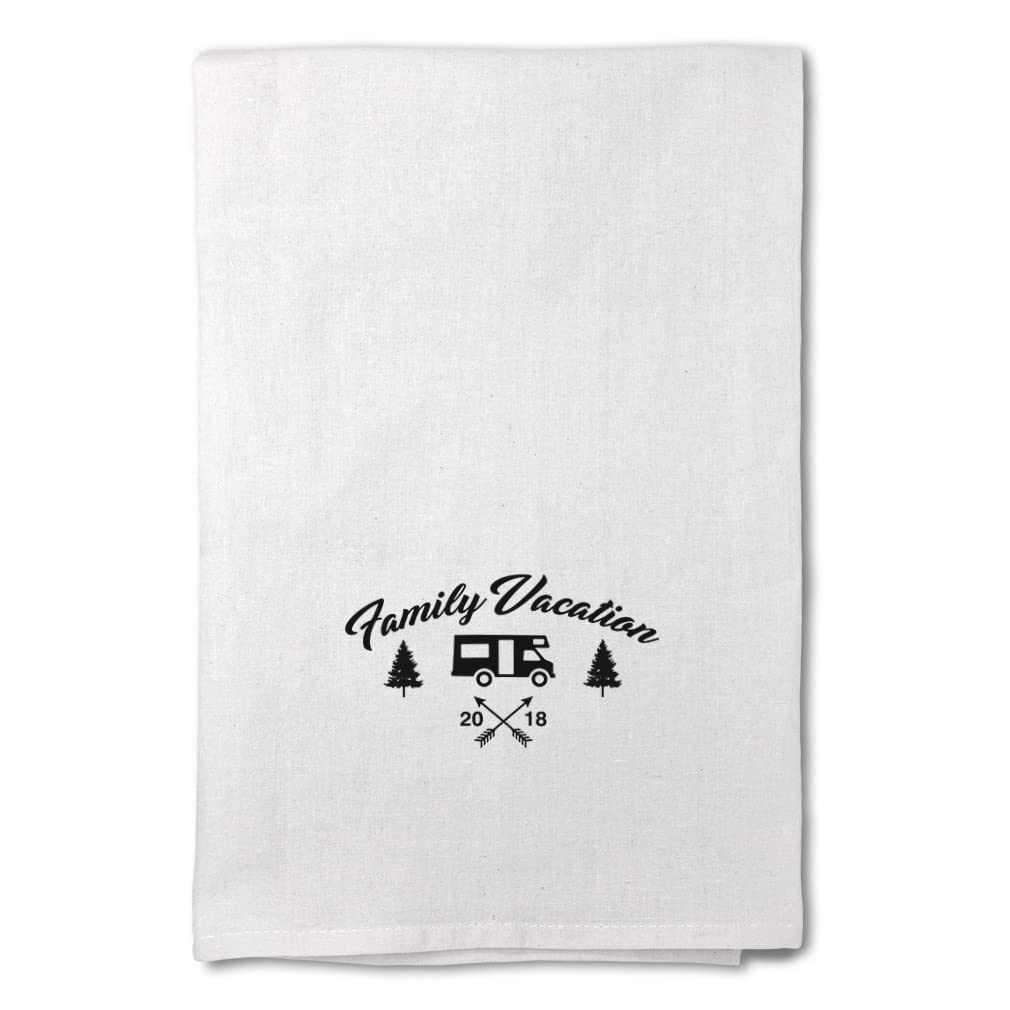 Mother's Day Kitchen Towels - Flour Print Dish Towels for Summer Cleaning & Decor | Perfect for Family Vacations, Cooking & Home Decor