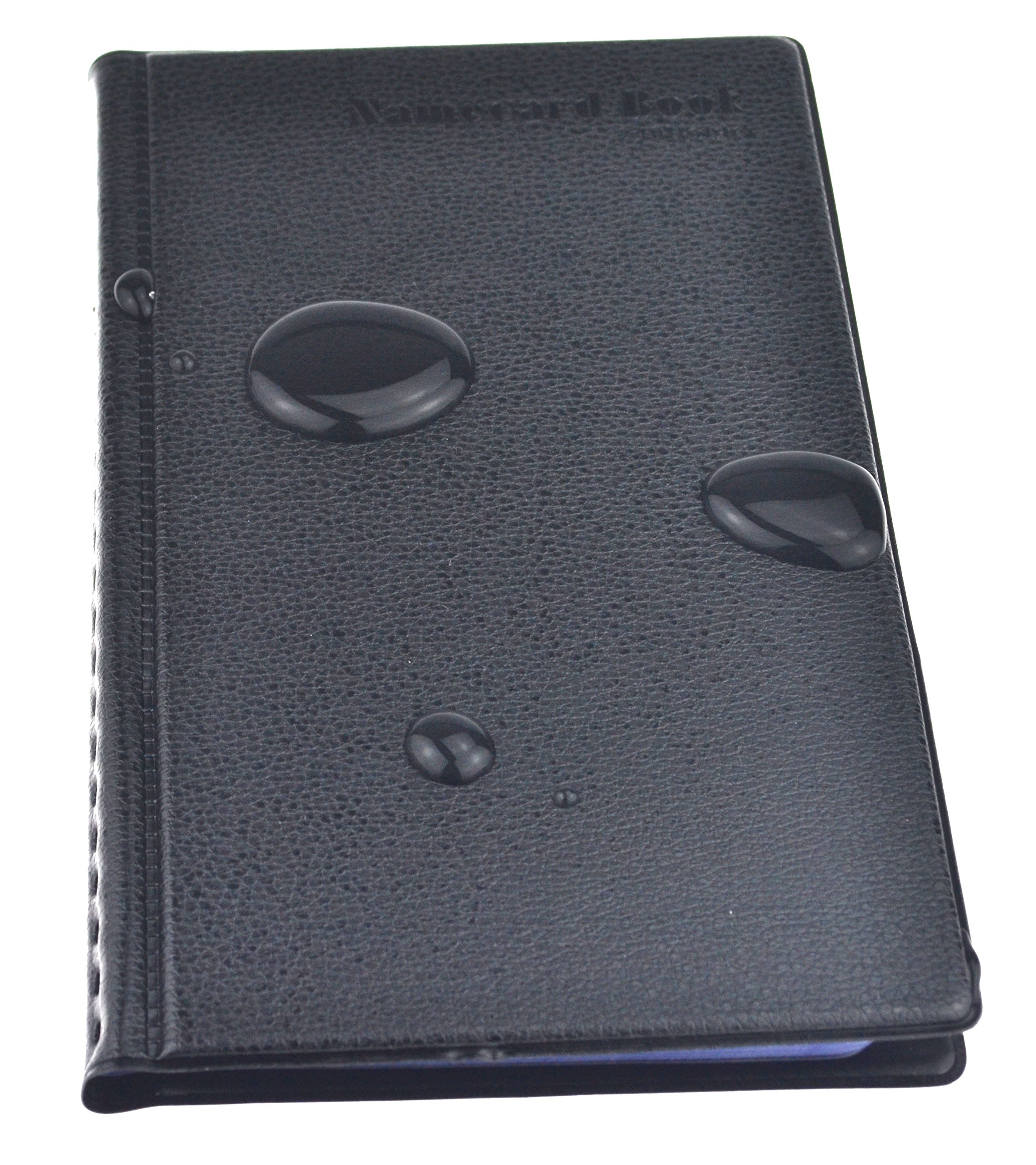 Premium SAMYO Business Card Holder Organizer - Holds 240 Professional Name Cards, Office Journal Accessory for Networking & Business Meetings (Black) - Perfect for Corporate Gifts, Trade Shows & Executive Desk Organization