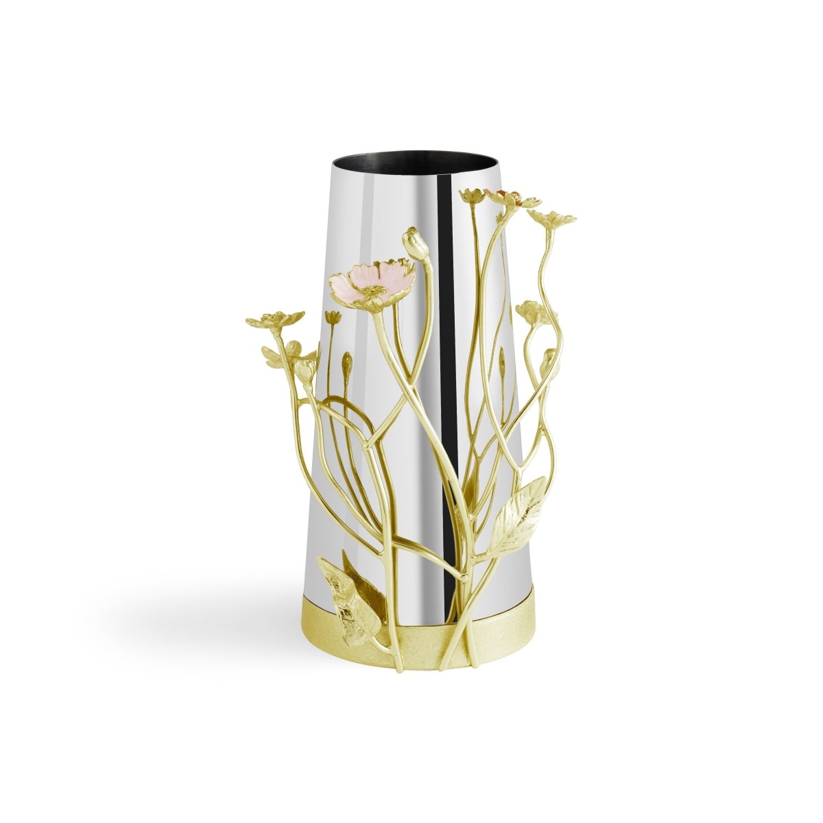 Wildflowers Vase - Handmade Ceramic Flower Vase for Home Decor, Wedding Centerpieces & Farmhouse Style - Perfect for Fresh Cut Flowers, Table Decorations & Gift Giving