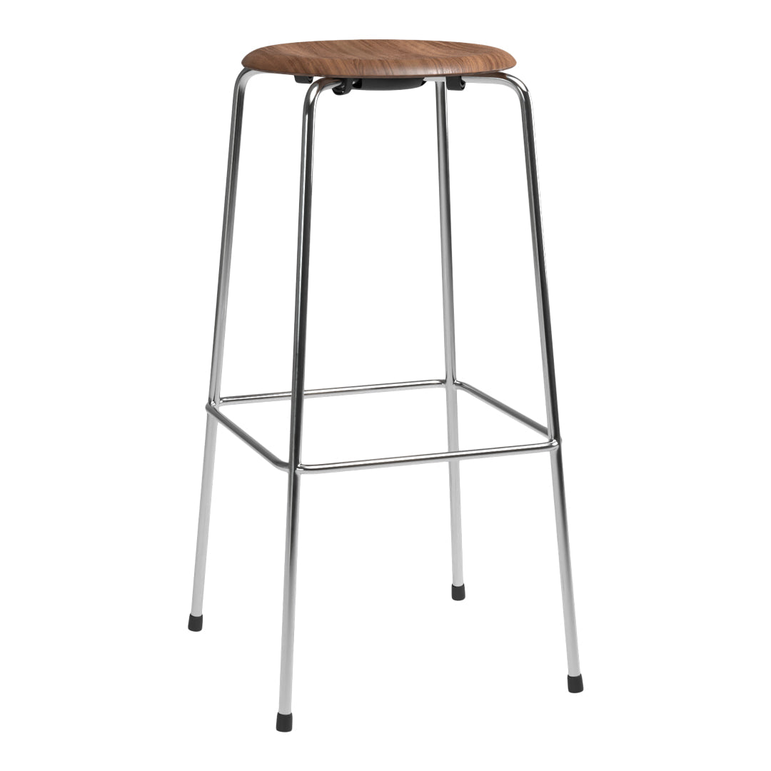 Premium High Dot Bar Stool - Modern Kitchen & Counter Height Stool with Back Support - Perfect for Home Bars, Kitchen Islands & Breakfast Nooks - Durable & Comfortable Seating Solution