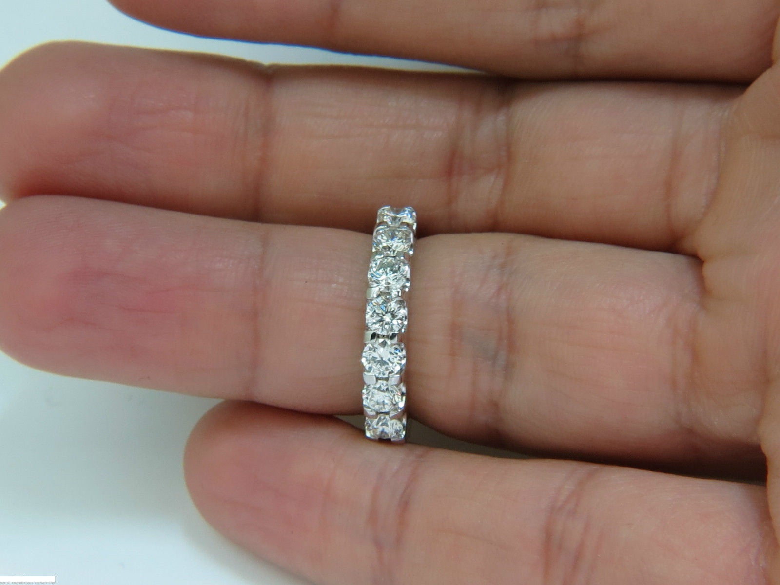 14KT 1.80CT U-Shaped Prong Diamond Engagement Ring with Kissing Diamonds - Perfect for Proposals, Anniversaries & Special Occasions