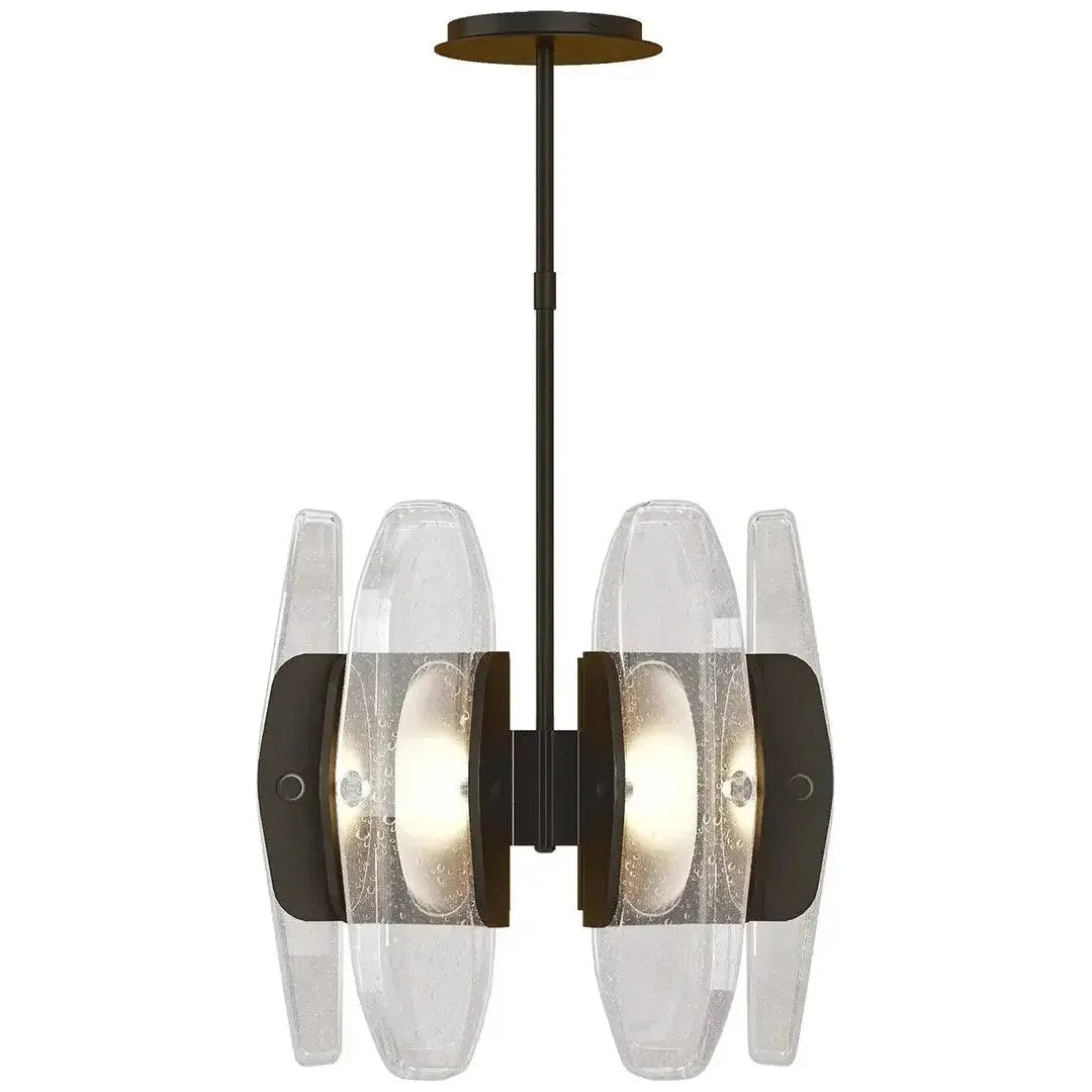 Wythe Small Chandelier - Elegant Mini Crystal Ceiling Light Fixture for Dining Room, Bedroom & Entryway | Perfect for Home Decor & Wedding Venues