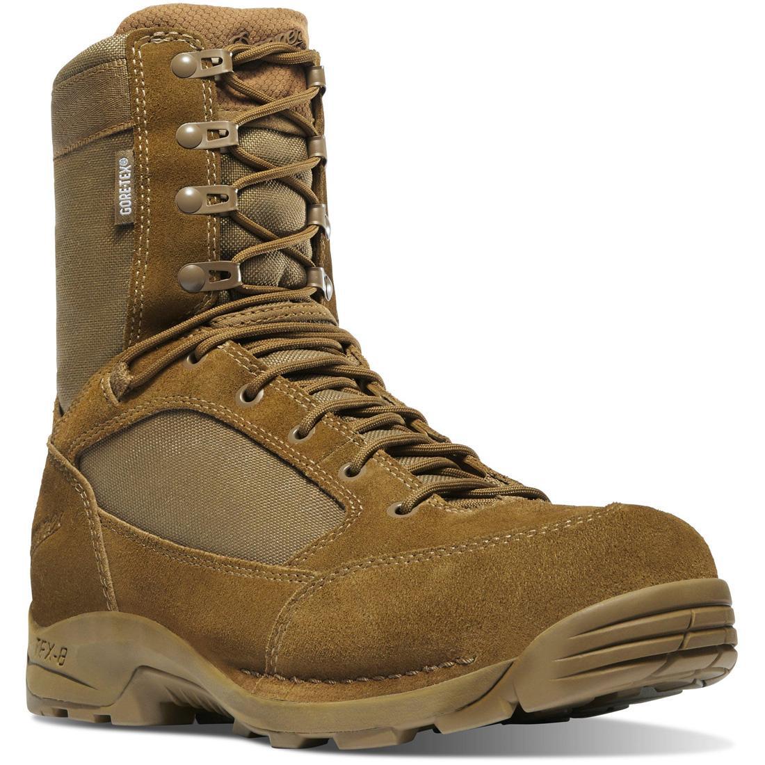 Desert TFX G3 8 Military GTX Boots - Tactical Coyote Brown Combat Boots for Hiking, Outdoor Adventures & Military Use