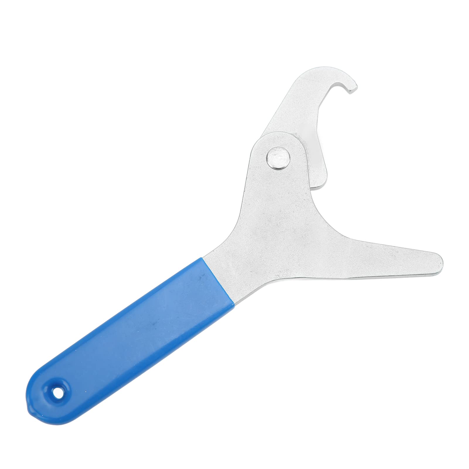 Acouto Adjustable Shock Wrench - Motorcycle Shock Spanner Tool with Anti-Slip Hooked Jaw for 35mm-75mm Spring Collars - Perfect for Suspension Maintenance & Off-Road Bike Repairs