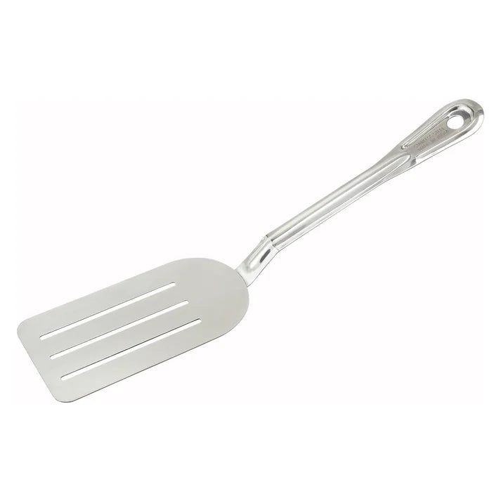 Winco 14 Slotted Turner STN 8 - Professional Stainless Steel Spatula for Flipping Pancakes, Burgers & Eggs - Perfect for Home Kitchen, Restaurants & Outdoor BBQ Cooking
