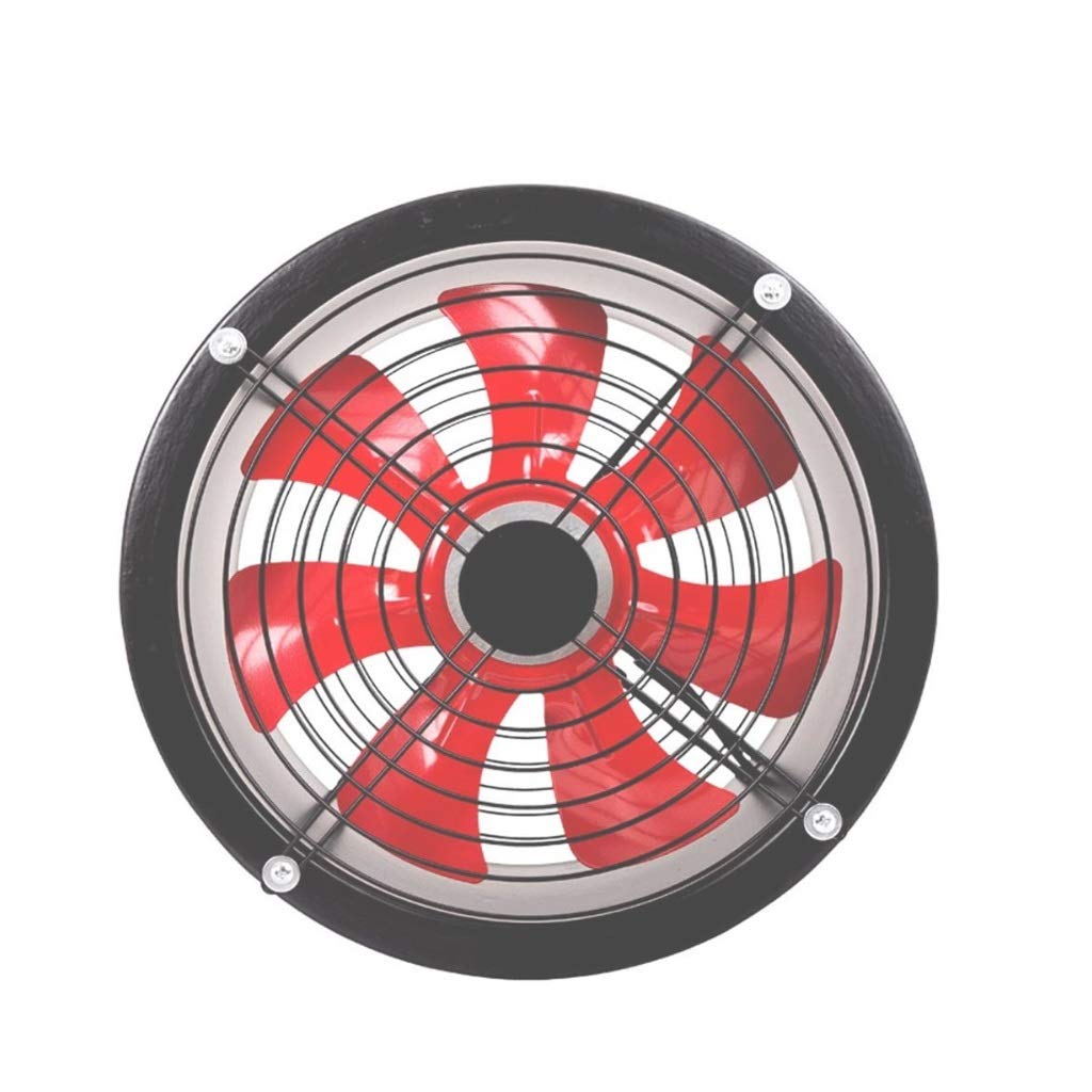 GANFANREN 12 Inch Black Commercial Exhaust Fan - High Performance Ventilation System for Attic, Gable & Air Vent | Perfect for Home, Warehouse & Industrial Use