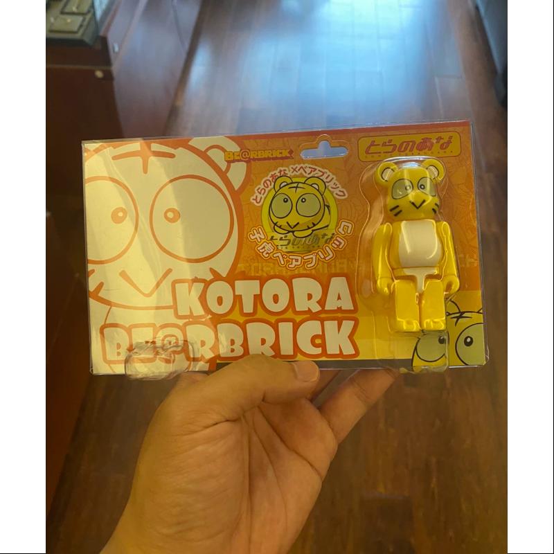 Limited Edition Bearbrick KOTORA TIGER YEAR 100% Collectible Figure by Medicom - Perfect for Anime Fans, Home Decor & Gift Giving