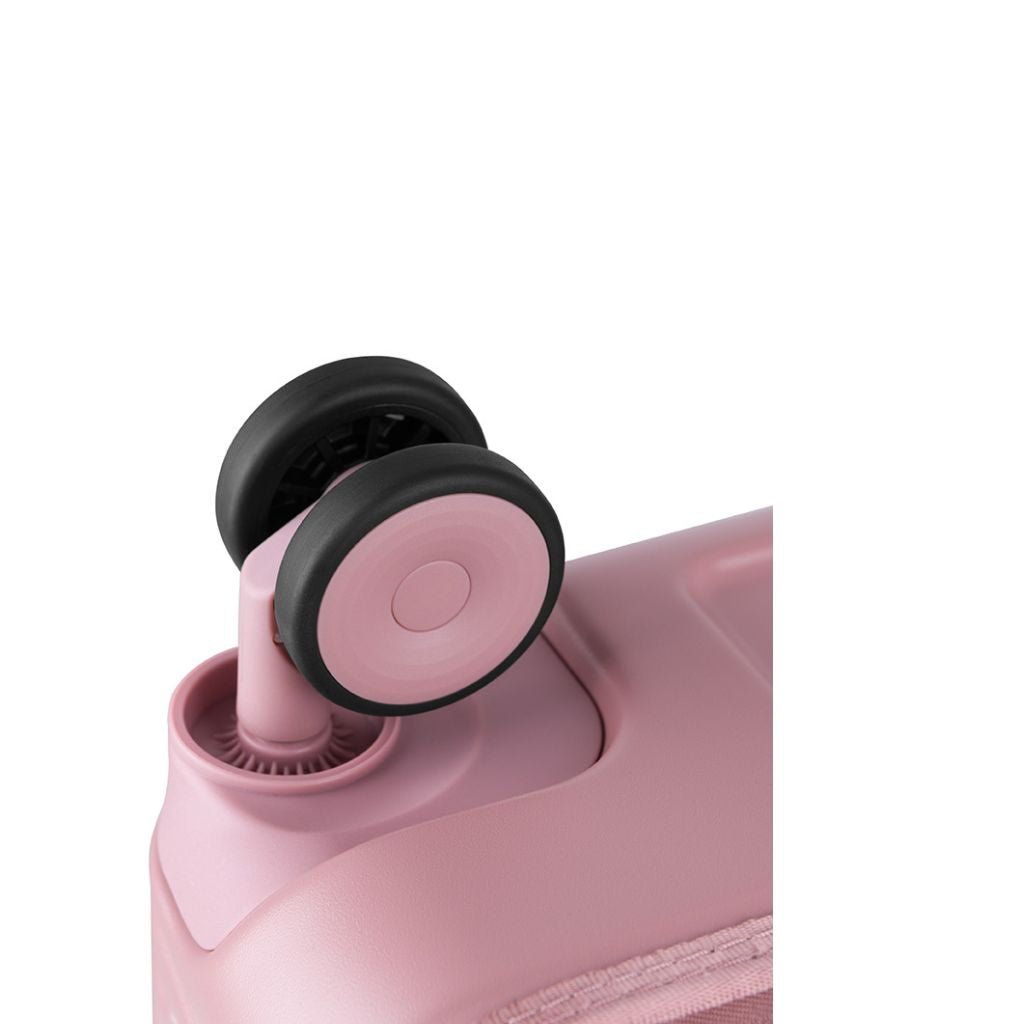 55cm Lightweight Carry-On Suitcase with 360° Spinner Wheels - Pink | Perfect for Air Travel, Weekend Getaways & Business Trips