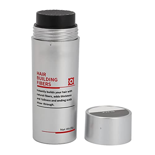 28g Hair Building Fibers for Men & Women - Natural Plant-Based Beard & Hair Thickening Fibers to Cover Thinning Hair & Receding Hairline | Perfect for Daily Use, Special Occasions & Confidence Boosting