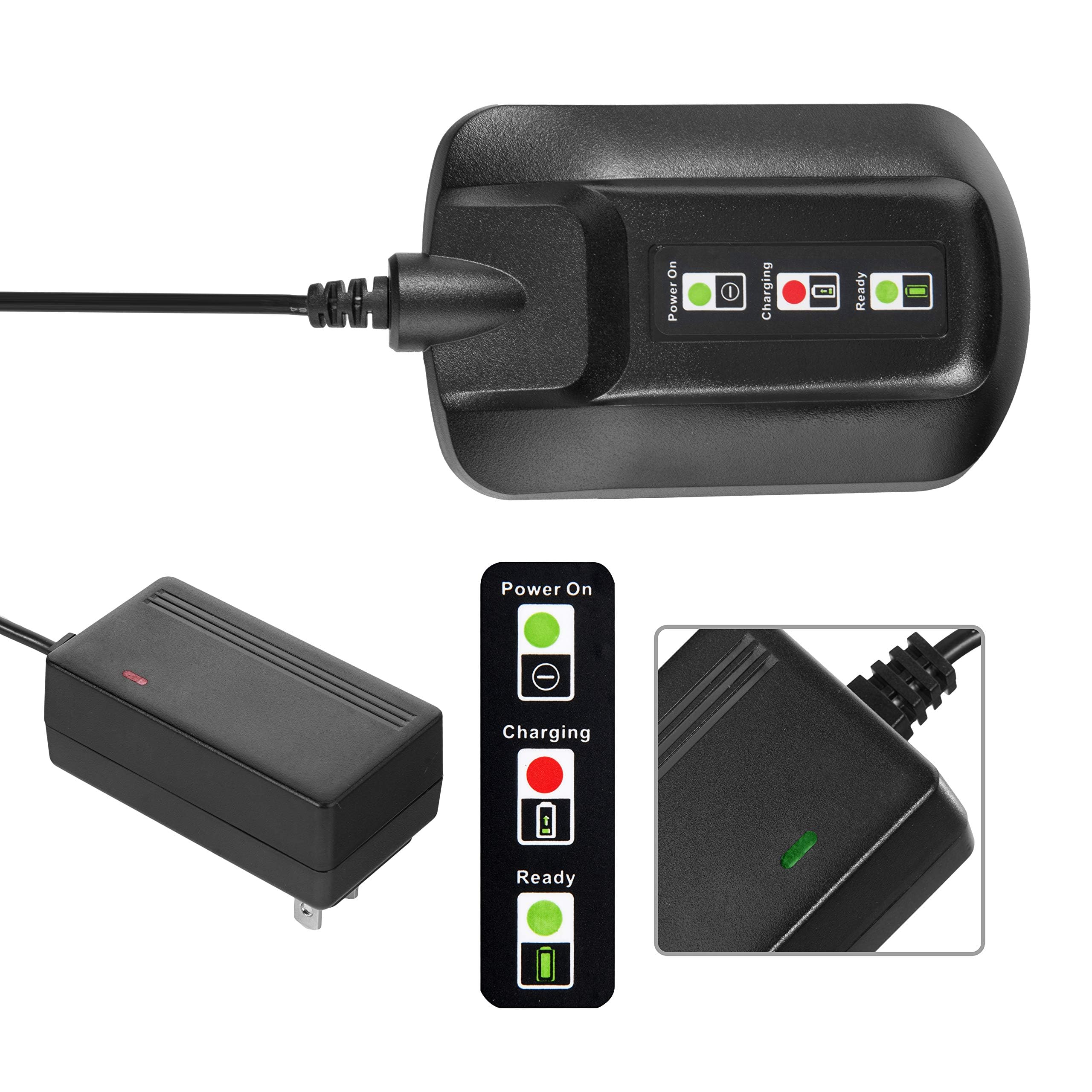 Cell9102 20V Replacement Battery & Charger Starter Kit - WA3525 Lithium Battery & WA3732 Charger Compatible with Worx 20V Cordless Power Tools - Perfect for Drills, Saws & Outdoor Power Tools