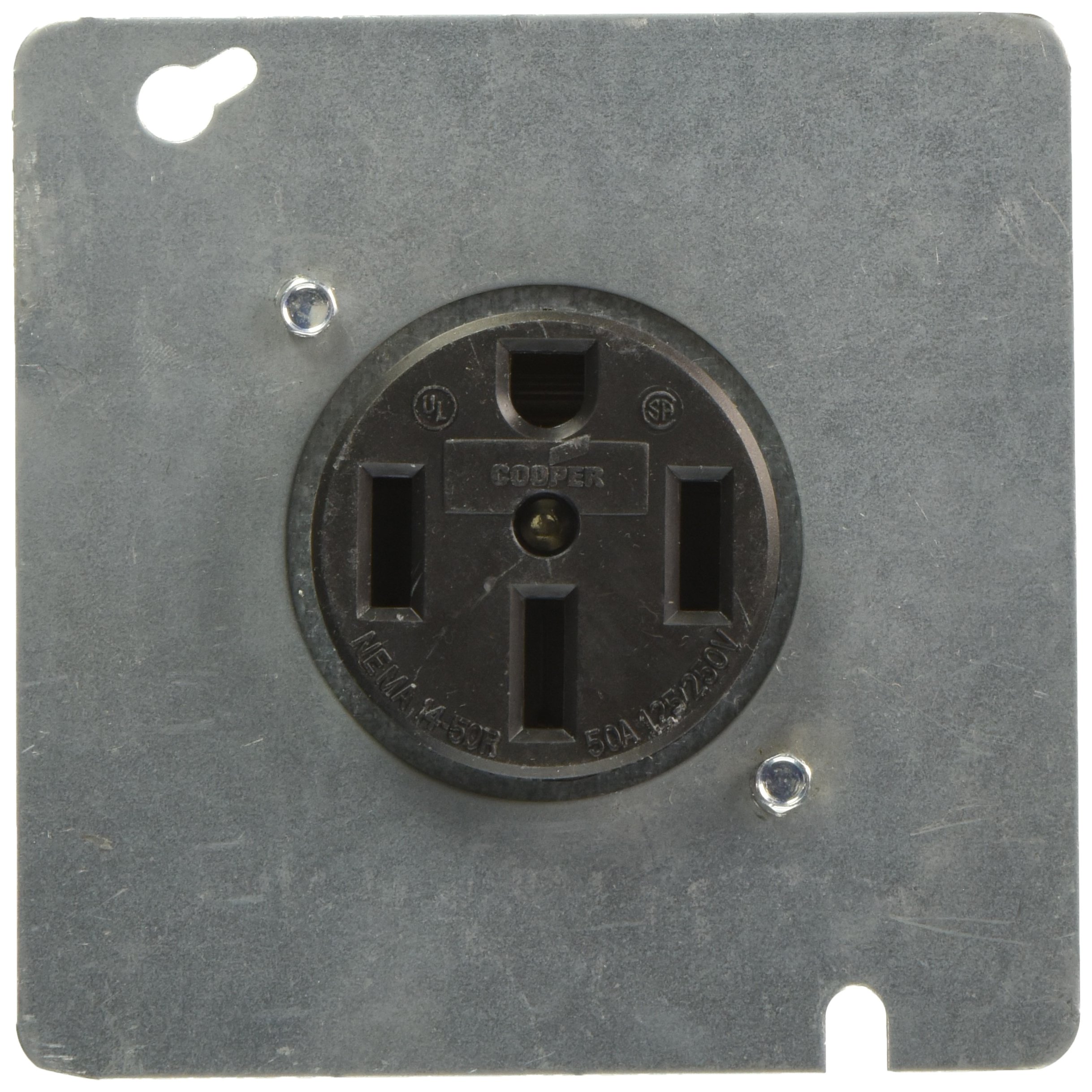 PR54U 50 Amp Heavy Duty Angle Plug - NEMA 6-50P 250V Electrical Connector for Welding Machines, EV Chargers & Industrial Equipment | Durable & Weather-Resistant