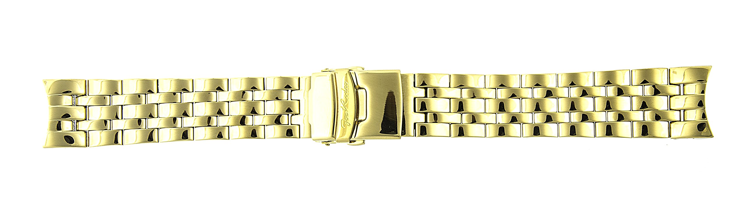 22MM Yellow Metal Watch Band for 2000 Series - Premium Replacement Strap for Sports, Business & Everyday Wear