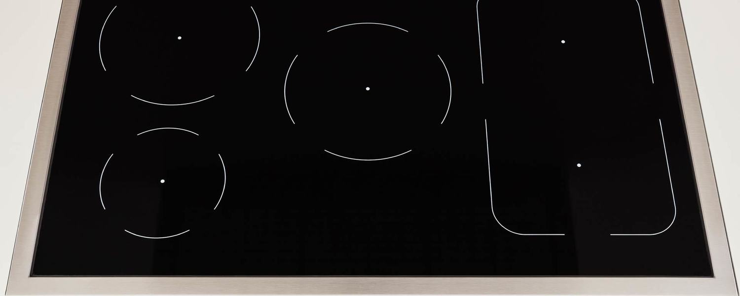 Bertazzoni PROF365INSGIT 36 Inch Induction Range with 5 Heating Zones & Self-Cleaning Electric Oven in Giallo - Perfect for Modern Kitchens & Professional Cooking