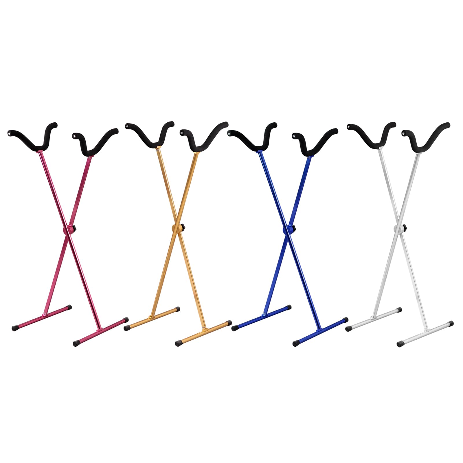 FMS RC Airplane Stand V2 - Model Airplane Display Holder & Work Stand for RC Planes (Blue) - Perfect for RC Hobbyists, Repair & Maintenance, and Airplane Storage