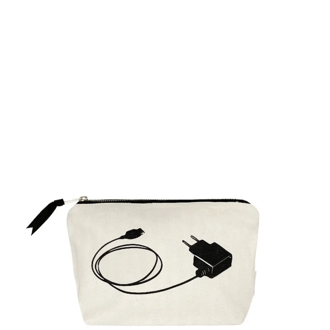 Premium Cream Charger Pouch - Durable & Stylish Phone Accessory for Travel, Work & Everyday Use
